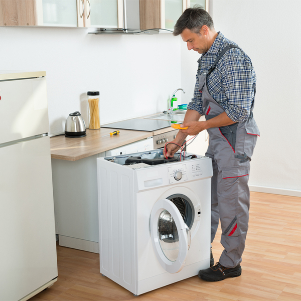 can you walk me through the steps of troubleshooting my washer issue in Hathaway Pines CA